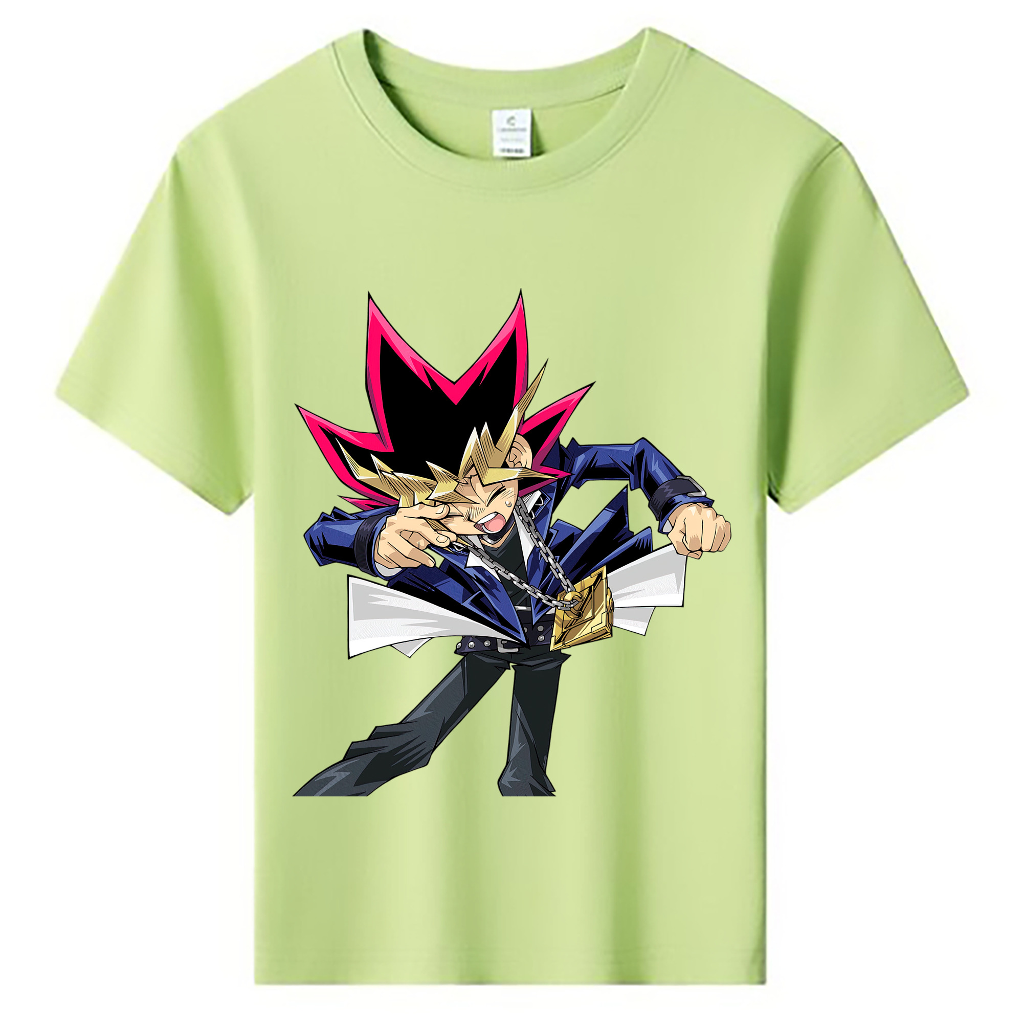 （画像用） 遊☆戯☆王 Yu-Gi-Oh! 綿100％キッズTシャツ（フロントプリント）